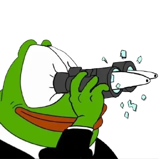🐸 emoji Peepo Telegram sticker 16 of 47