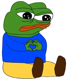 🐸 emoji Peepo Telegram sticker 7 of 47