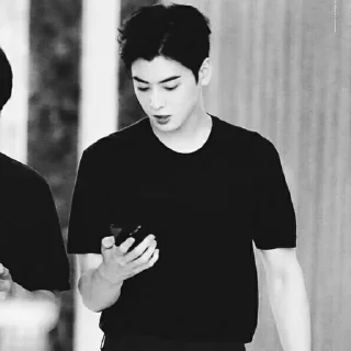 Sticker from CHA EUNWOO ; @K_RoleStic