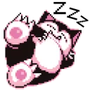 😌 emoji Pokémon Pixel Art, Part 1 Telegram sticker 12 of 24