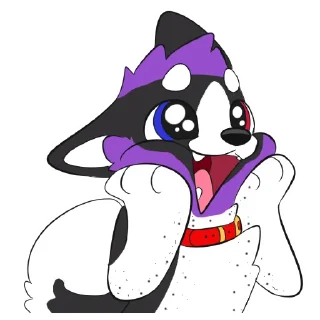 😄 emoji Kyo Akita Telegram sticker 7 of 101