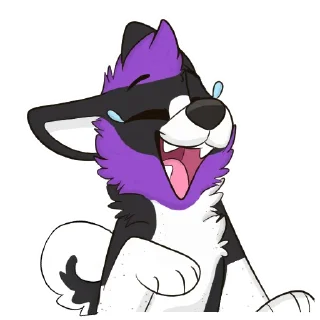 😂 emoji Kyo Akita Telegram sticker 12 of 101