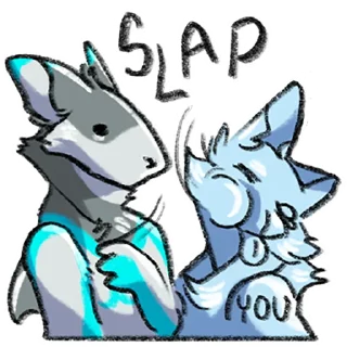 😠 emoji Not A Sergal Telegram sticker 9 of 62