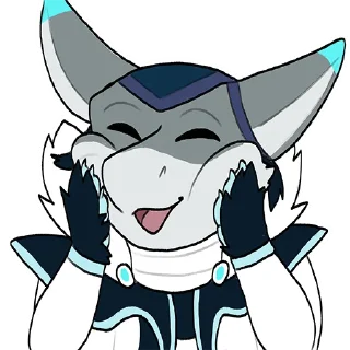 😄 emoji Not A Sergal Telegram sticker 21 of 62