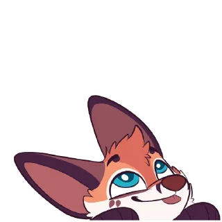 👀 emoji Wilde Fox 4 Telegram sticker 10 of 71