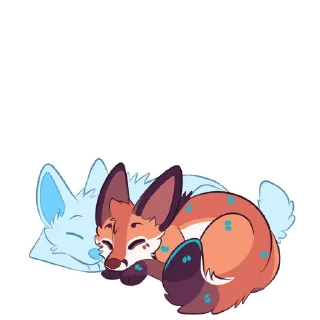 😴 emoji Wilde Fox 4 Telegram sticker 13 of 71