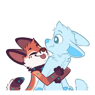🤗 emoji Wilde Fox 4 Telegram sticker 7 of 71