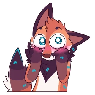 😳 emoji Wilde Fox 3 Telegram sticker 24 of 109
