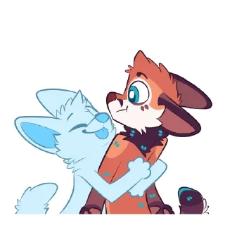 🤗 emoji Wilde Fox 4 Telegram sticker 8 of 71