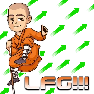 🚀 emoji Zen Monk Telegram sticker 7 of 7