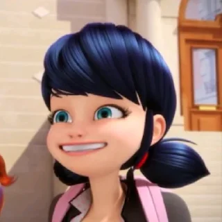 Sticker from Miraculous ladybug