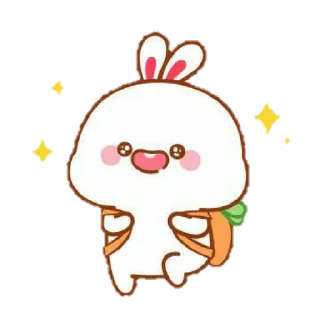 Sticker from Cute Rabbit ㅡ by @taerastickers