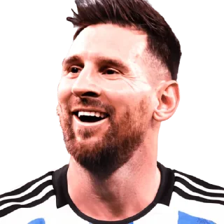 😄 emoji Lionel Messi Telegram sticker 11 of 103