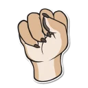 🖐 emoji ASL Paws Telegram sticker 19 of 26