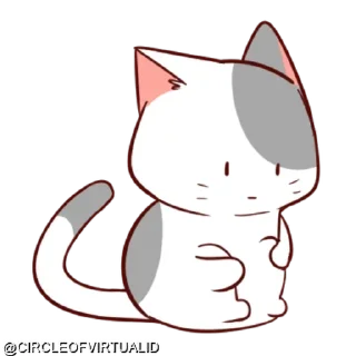 😕 emoji @CIRCLEOFVIRTUALID KUCING GILA Telegram sticker 17 of 62