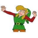 Sticker from Zelda CD-i