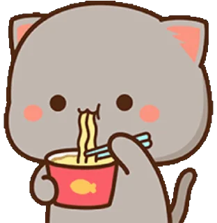🍜 emoji ℒ𝓊፝֟፝֟𝓃𝒶 ᝰ.ᐟ 🩵 @nandinhaaa7 Telegram sticker 5 of 50