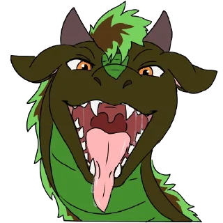 👅 emoji LitTheDragonVol1 Telegram sticker 14 of 120