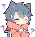 ❓ emoji Ash Kitten (2) Telegram sticker 10 of 77