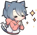 😆 emoji Ash Kitten Telegram sticker 18 of 120