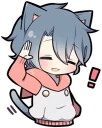 👌 emoji Ash Kitten Telegram sticker 13 of 120
