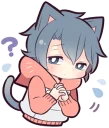 ❓ emoji Ash Kitten (2) Telegram sticker 11 of 77
