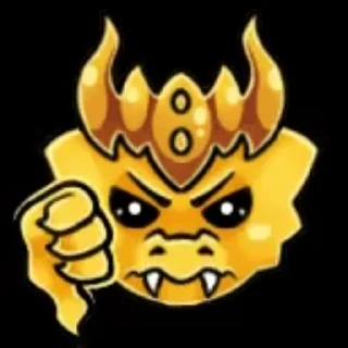 🌟 emoji Dynamons Goldonyx Stickers @Ly Telegram sticker 5 of 25