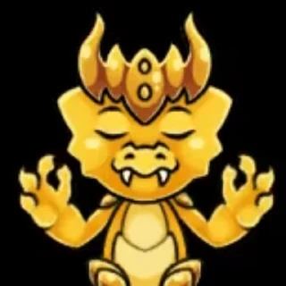 🌟 emoji Dynamons Goldonyx Stickers @Ly Telegram sticker 15 of 25