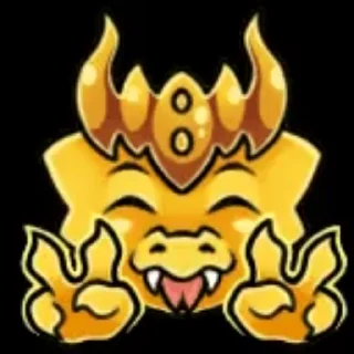 🌟 emoji Dynamons Goldonyx Stickers @Ly Telegram sticker 19 of 25