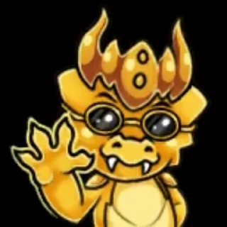 🌟 emoji Dynamons Goldonyx Stickers @Ly Telegram sticker 8 of 25