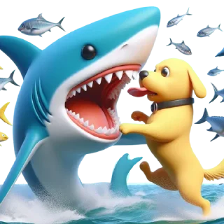 😜 emoji Shark Coin Telegram sticker 24 of 39
