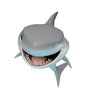 😉 emoji @Apple_Animojis Shark Telegram sticker 15 of 17