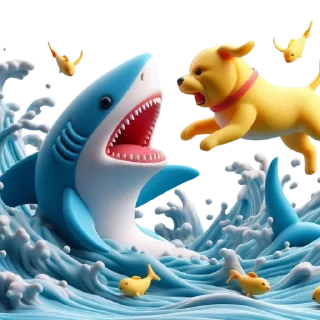 🙄 emoji Shark Coin Telegram sticker 9 of 39