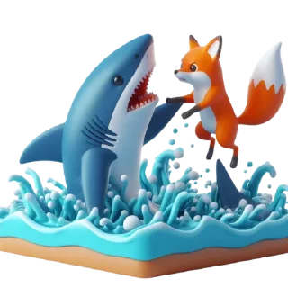 🫡 emoji Shark Coin Telegram sticker 6 of 39