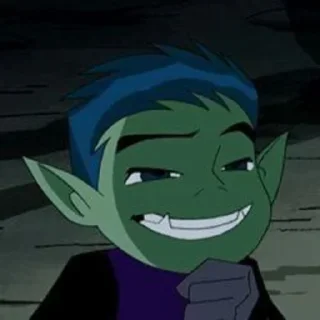 Sticker from Beast Boy @IAm_SasukeUchiha