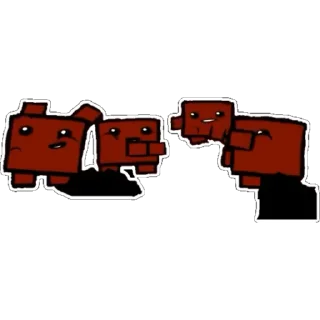 🕺 emoji Super Meat Boy Telegram sticker 18 of 113