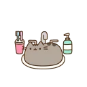 🐳 emoji pusheen Telegram sticker 10 of 58