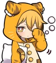 😪 emoji Tiger Kitten (2) Telegram sticker 6 of 120