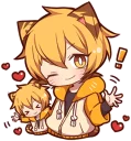 👋 emoji Tiger Kitten (2) Telegram sticker 14 of 120