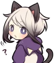 ❓ emoji Lovely Siamese Kitten (2) Telegram sticker 16 of 115