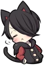 😤 emoji Black Kitten (2) Telegram sticker 13 of 120