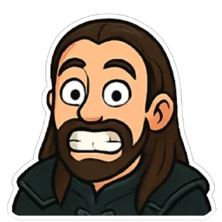 😬 emoji Ravensong by @ravensongtheband Telegram sticker 22 of 29
