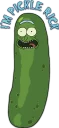 Sticker from Rick and Morty