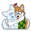 😄 emoji All The Hugs Telegram sticker 11 of 59