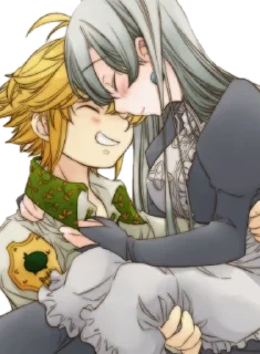 💑 emoji Meliodas @Blue_Rose_Sword Telegram sticker 10 of 55