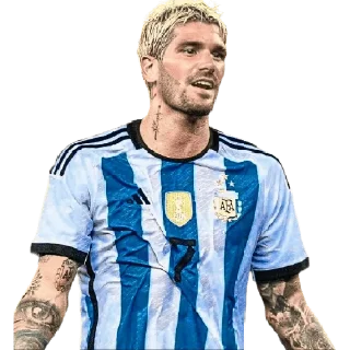 🤷‍♂ emoji Rodrigo De Paul Telegram sticker 18 of 25