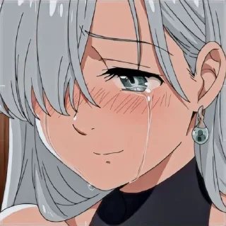 😭 emoji Elizabeth Liones Telegram sticker 8 of 83