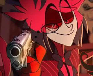 🔫 emoji Alastor’s gun Telegram sticker 17 of 23