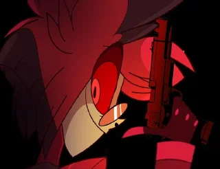 🔫 emoji Alastor’s gun Telegram sticker 11 of 23