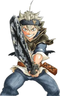 😊 emoji Asta -  @Blue_Rose_Sword Telegram sticker 19 of 31